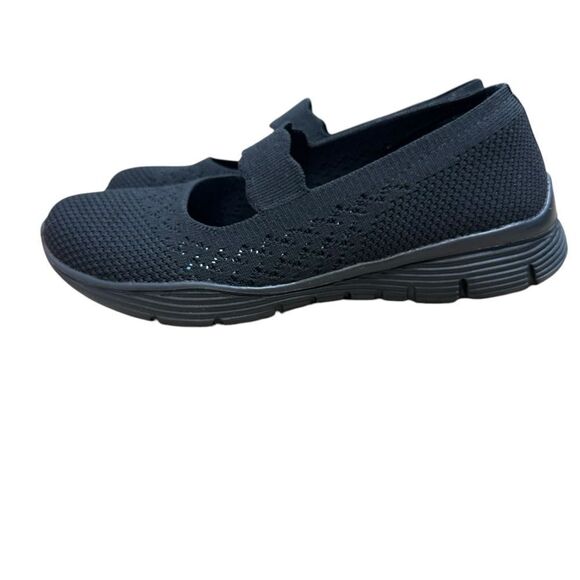 Skechers Seager Power Hitter Mesh Mary Jane Shoes | Size 8 - Picture 7 of 8